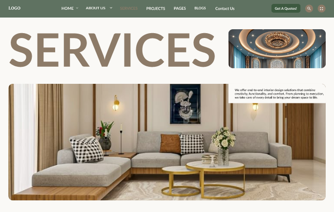 Interior Design Website